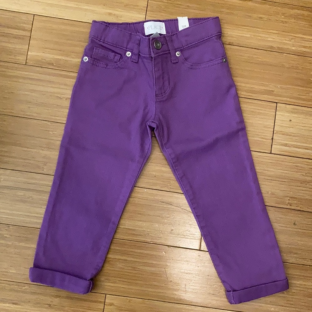 NWT! Purple Jeans -Size 4